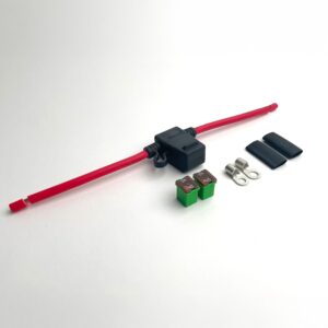 mo.unit battery cable with 40A fuse (short)