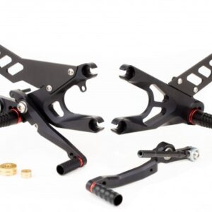 Gilles Tooling FXR Aluminum Rearsets | Standard shift | Yamaha R6 (2017-2020)