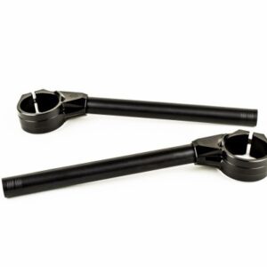 Gilles Tooling Aluminum Clip On Set | RACE | 50mm | Black