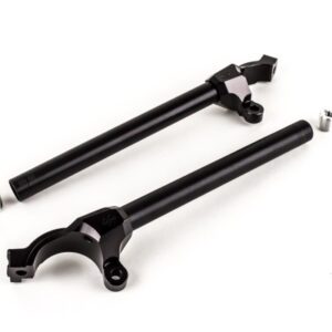 Gilles Tooling Aluminum Clip On Set | STREET | 55mm | Black