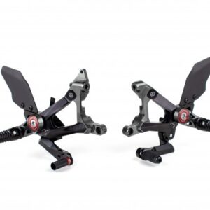 Gilles Tooling MUE2 Adjustable Rearsets | Ducati Streetfighter V4 / V4S (2020-2022)