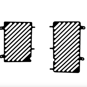 Kove 450 Rally  Radiator Guards