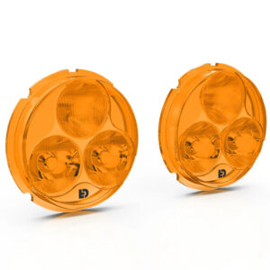 Denali Trioptic Lens Kit For D3 Lights â€“ Amber [DNL.D3.10100]