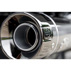 Chrome 4.5in Electronically Adjustable Exhaust - EP-152712-NC for 2023-2026 Harley-Davidson Touring Motorcycles